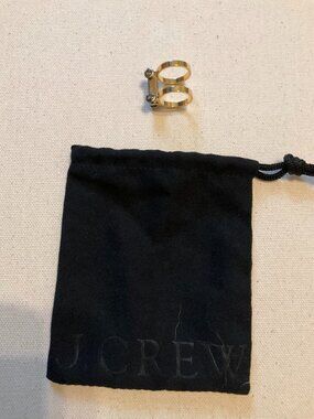J.Crew Industrial Bolt Ring. Size:6.